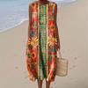 Sleeveless dress new pleated large version loose casual round neck D printing source
