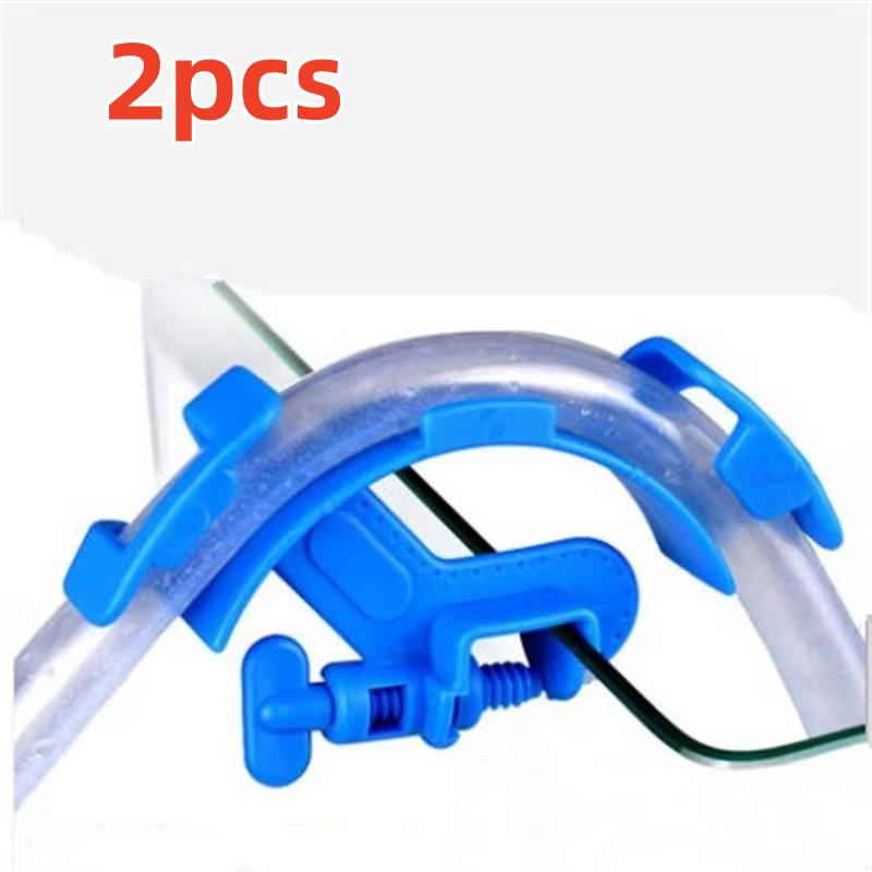 Aquarium Filtration Holder Water Pipe Filter For Mount Tube Fish Tank Firmly Hold Hose Fixing Clamp Aquarium Accessories