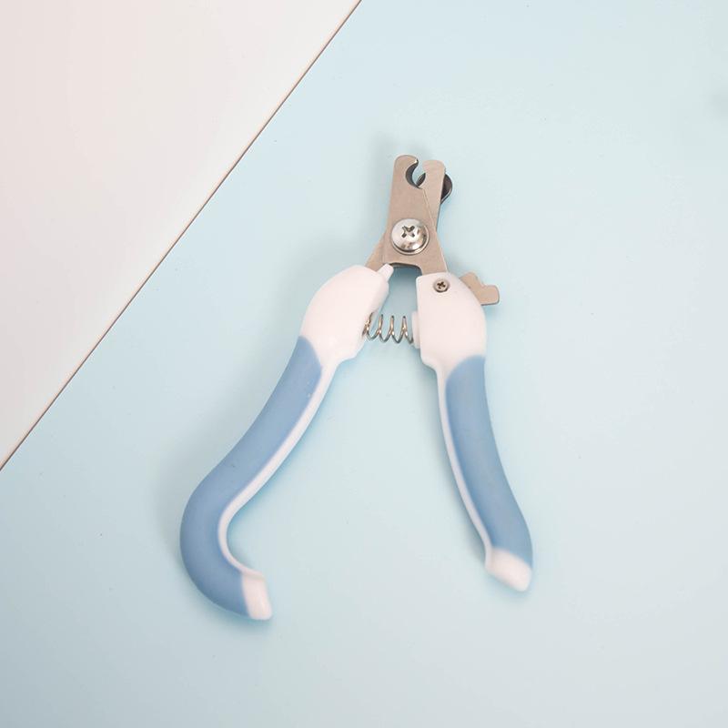 

Машинки для стрижки ногтей для собак, ножницы, кусачки для когтей, триммер, трудосберегающие инструменты для ухода за животными, общие товары для домашних животных 14.5x5.5cm синий