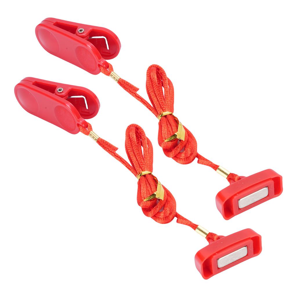 2 Stück Magnetischer Sicherheitsschalter Passend für 9600 GTS7 M8 M9 Laufband Magnetische Verriegelung Laufband Not-Aus