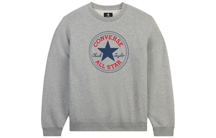 Converse All Star Sweatshirt Unisex Gray 10025472-A03 M