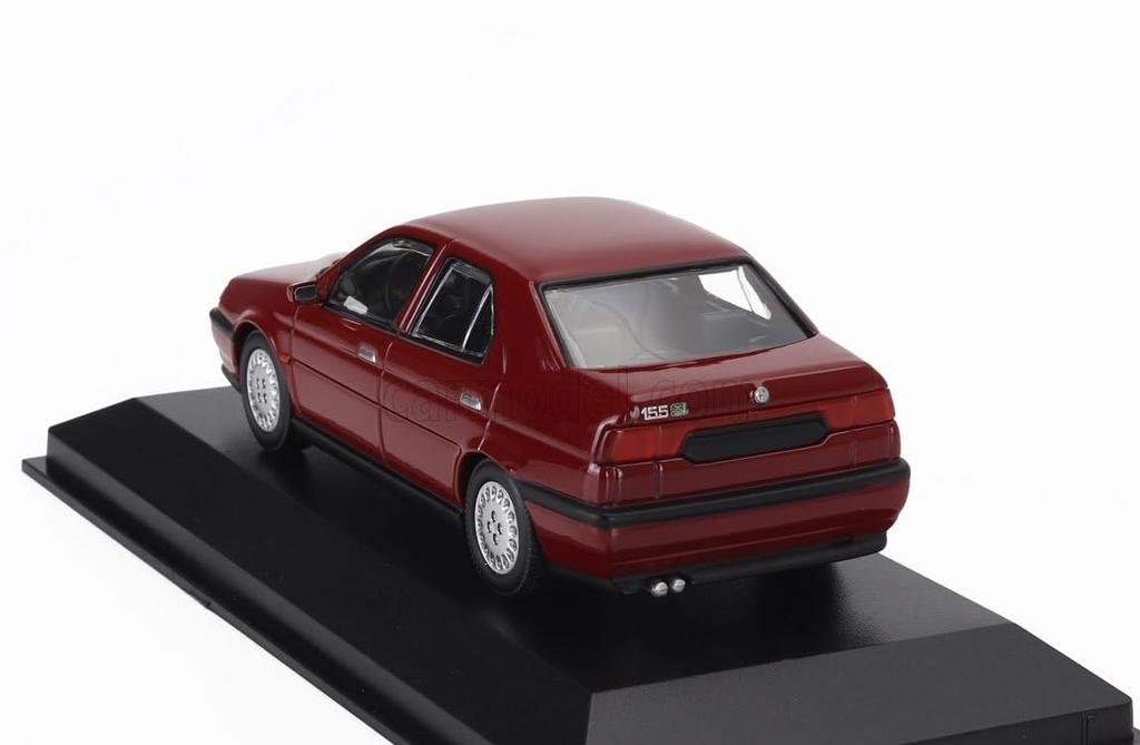 MINICHAMPS Alfa Romeo Diecast Car Scale ALFA ROMEO 155 1992 1/43 (Red)