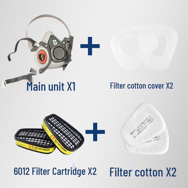 OLOMM WeiFei 620 Half Face Respirator Kit