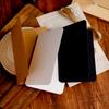 10Pcs Folding Kraft Paper Blank Cards with Rope Gift Blessing Card for Christmas Wedding Birthday Invitation Card Decoration
