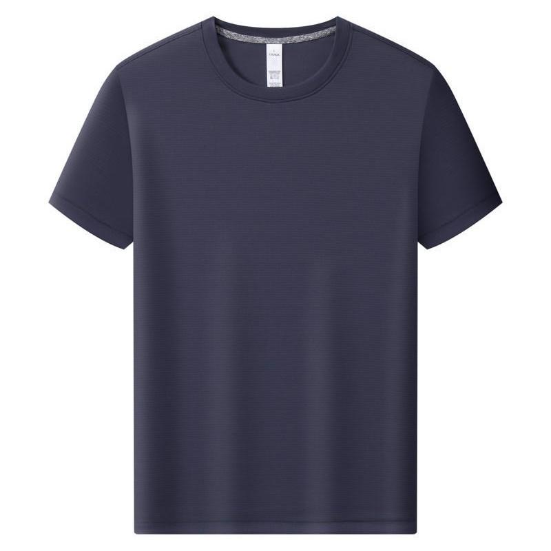 Custom Print Quick-Dry Crew Neck T-Shirt for Company Advertising, Outdoor Events, and Team Building.