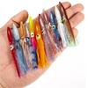 20Pcs Squids Skirts Fishing Baits Soft Octopuses Lure Colorful Trolling Fishing Lure Saltwater Fishing Tackle Enduring