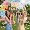 Neue Osterhasenohr-Haarbänder Plüsch-Hasenohren Karotten-Haarband Party Cosplay Kostüm Kopfschmuck Gesichtswasch-Haar-Accessoires Geschenk