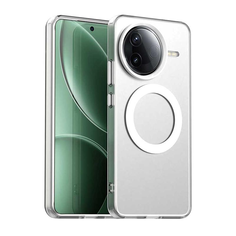 Transparent Case For Xiaomi Poco F7 Pro Case Poco F7 Pro F7 Ultra Magnetic Adsorption Wireless Charge Cover For Poco F7 Pro Case