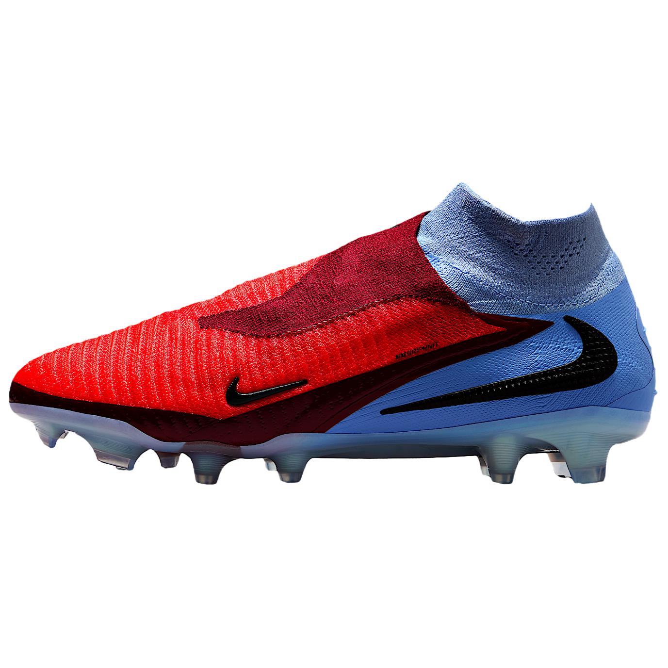 

Nike Phantom 6 Support Soccer Shoes Unisex Red Blue Sneakers HJ2147-400 42.5