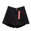 New Women's Denim Shorts Loose Wide-leg Hot Pants Light-colored Thin Girls' Super Shorts
