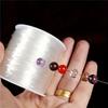 Strong Elastic Beading Cords - 3937in Plastic DIY String for Necklaces & Bracelets, Durable & Easy Use.