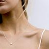 K-vergoldete Herz Halskette | Silberbeschichtete Halskette Niedlicher Zarter Liebesanhänger Halsketten für Frauen Geschenk für Mädchen Geschenk für Frauen