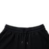 Li Ning Sports Lifestyle Series Solid Color Simple Versatile Comfortable Casual Shorts Men Shorts Black AKSV211-2