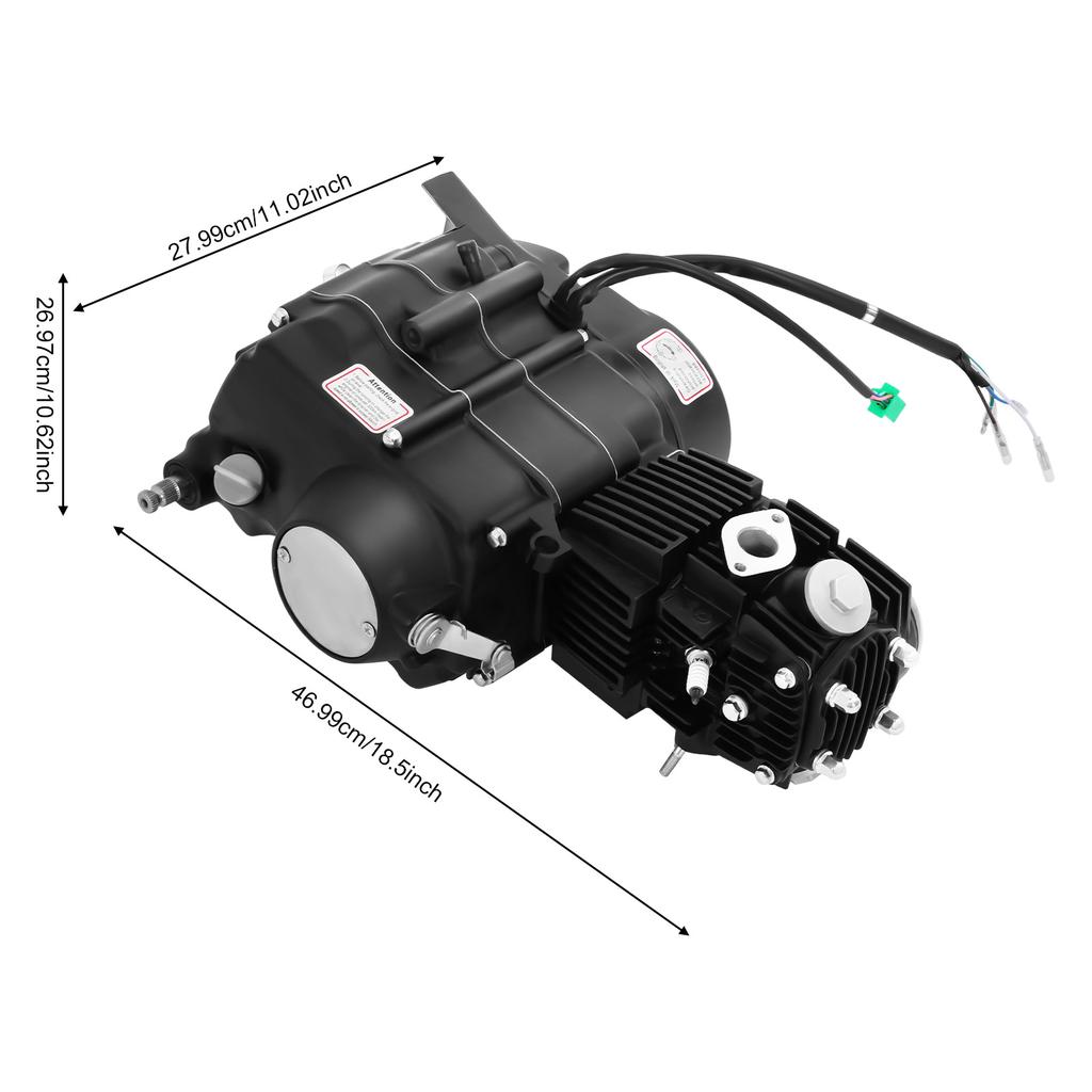 110CC Engine Motor Kit with Kick Start and Carburetor & 4 Speed w/ CDI System for Honda CRF50 CRF70 XR50 XR70 Z50 Pit Dirt Bike