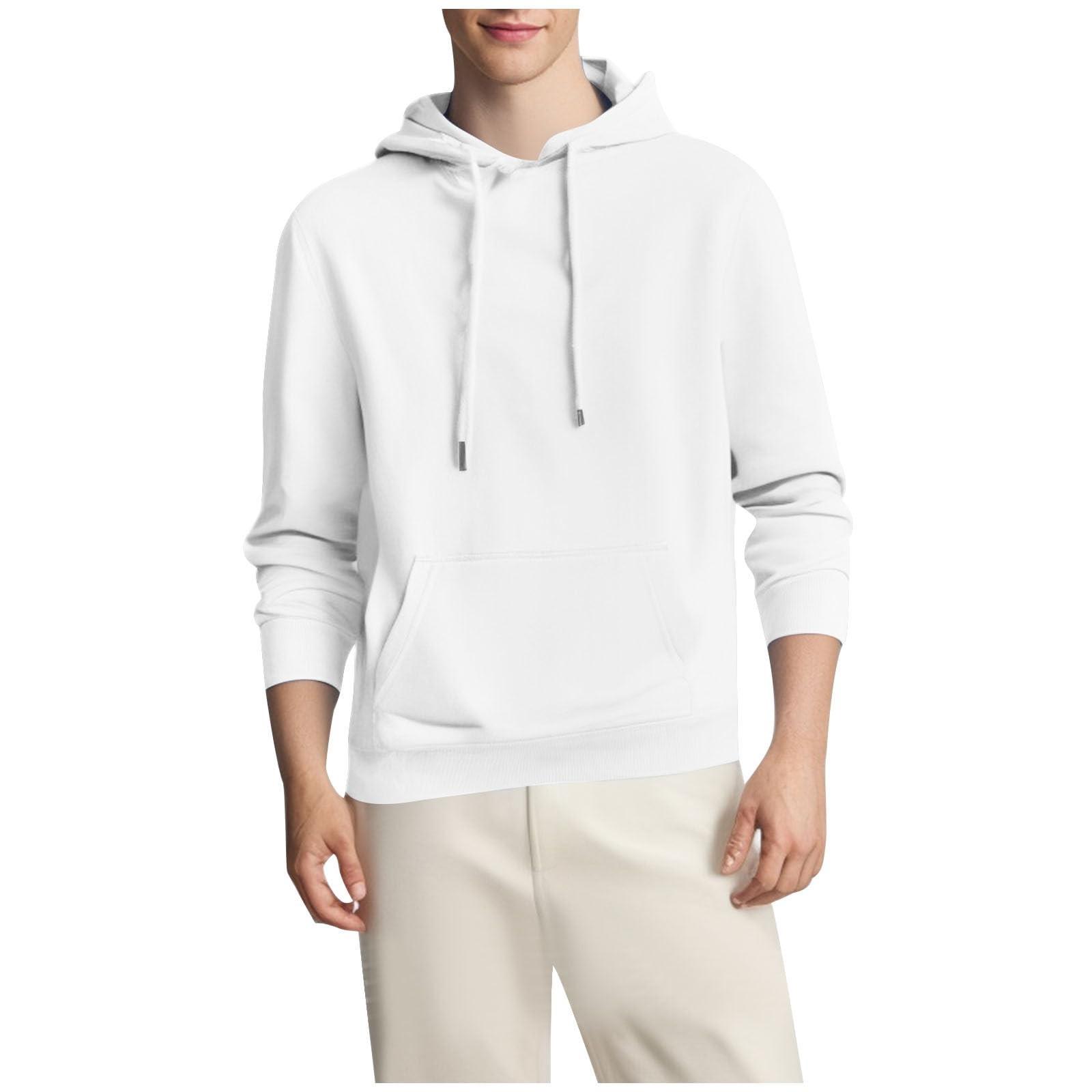 

Sweatshirts For Men Long Sleeve Fleece Casual Pullover Warm Winter M зелений