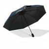 1pc Batman Night Automatic Folding Umbrella - Compact 8-Rib Design, Durable Plastic & Iron1189L