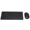 Keyboard Mouse Combo Slim Lightweight 2.4GHz Wireless 78 Key Korean Keyboard with Silent Mouse for PC Laptop