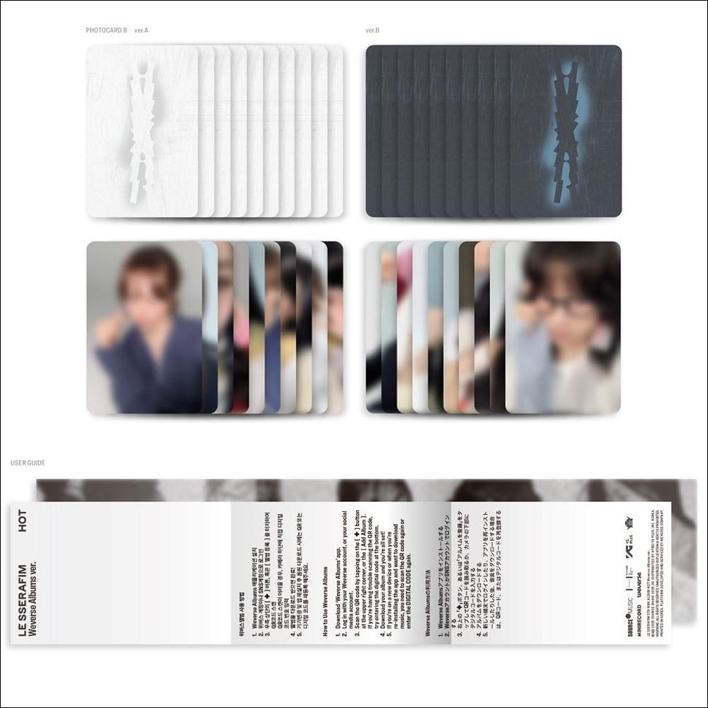 LE SSERAFIM HOT Weverse Albums Ver. / 5th Mini Album
