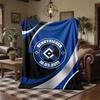 Hamburger SV Fußball Druck Flanell Decke Weich Warm Sofa Bett Überwurfdecke Für Zuhause Büro Schlafzimmer