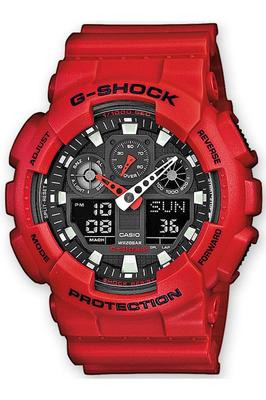 HERRKLOCKA CASIO G-SHOCK GA-100B-4AER (zd135d) + LÅDA