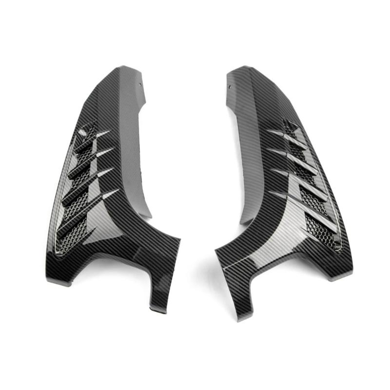 High Visibility ABS Motorcycle Front Turn Indicator Cover Carbon Fiber Texture Strong Designs Easy To Use for NMAX155