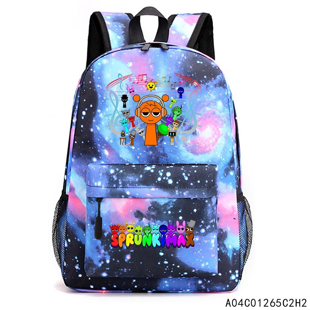 Rhythmus Box Cartoon Grundschultasche Klassen 1-6 Rucksack Leicht Großes Fassungsvermögen Verschleißfest Kinder-Schultasche
