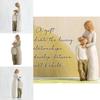 Resin Mother And Son Figurine Gift For Mothers Day And Family Celebration