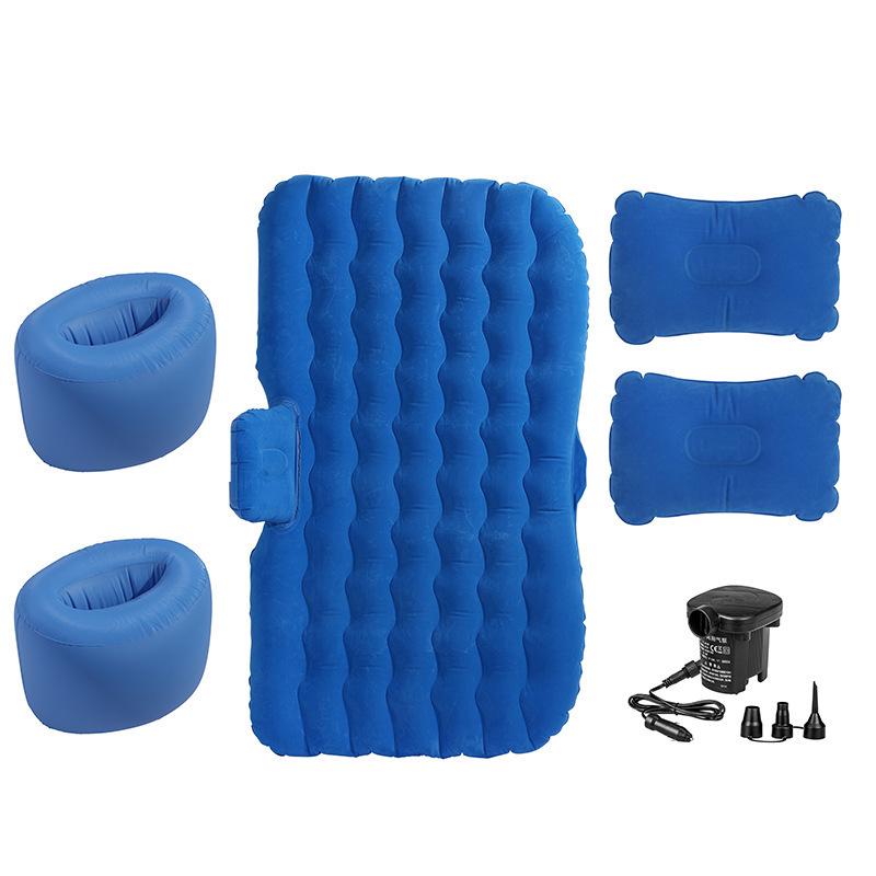 Thickened Car Inflatable Travel Mattress: Rear Seat Folding Bed for SUVs & Sedans