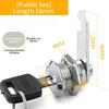 5/20 Sets Drawer Cabinet Lock With Keys Furniture Hardware for Tool Box Locker 16MM/20MM/25MM/30MM fechadura