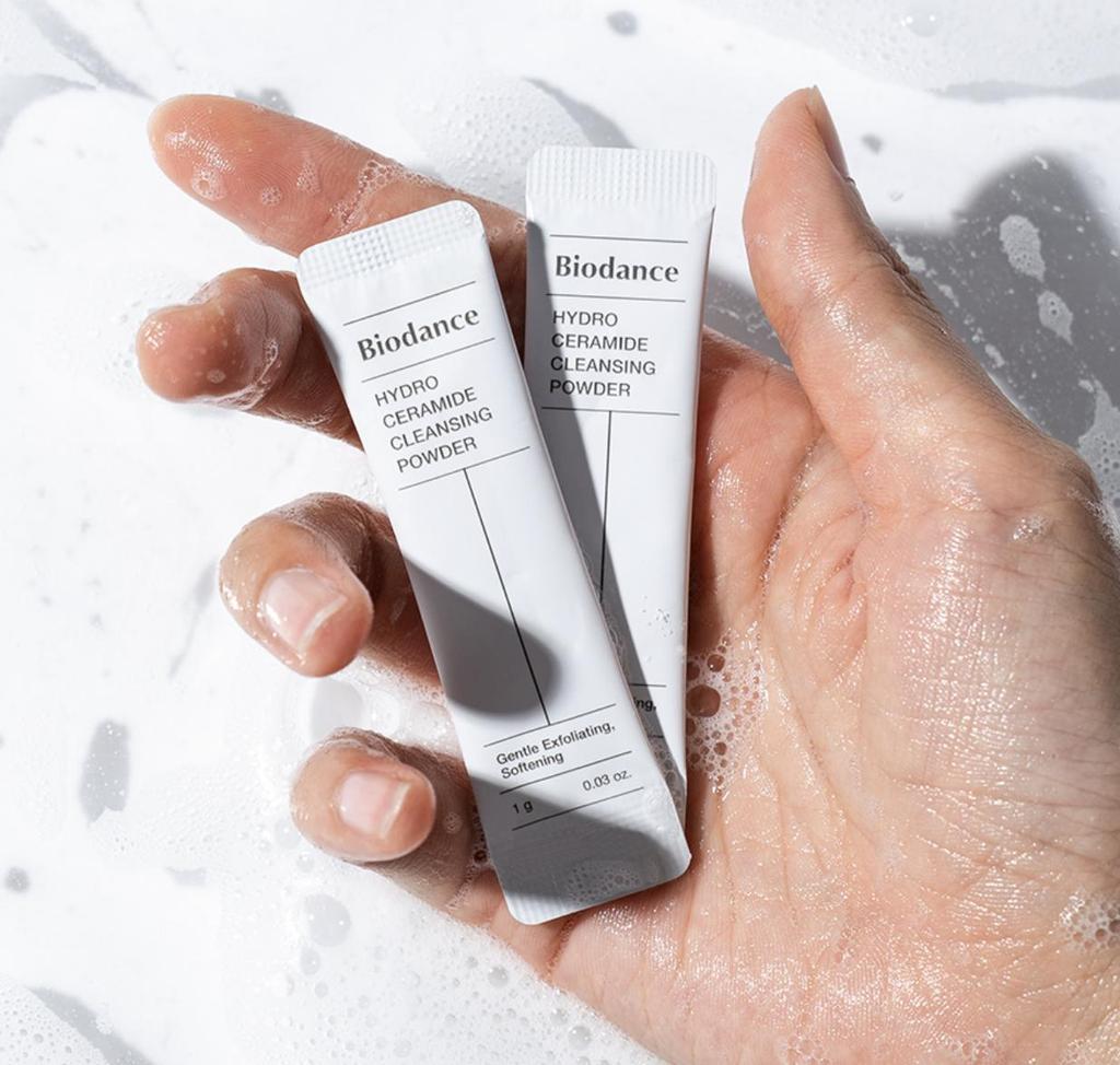 BIODANCE Hydro Ceramide Cleansing Powder Gentle Exfoliating 30g 30ea Facial Wash K-Beauty
