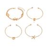 Ocean Wind Bracelet Set Accessories Shell Starfish Temperament Versatile Design Sense Opening Bracelet