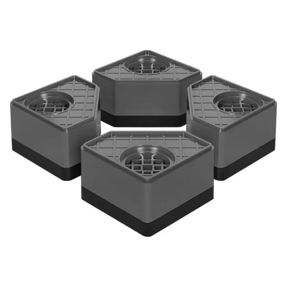 4pcs Noise Reducing Washing Machine Shock-Absorbing Pads Refrigerator Foot Pads Refrigerators