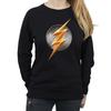 DC Comics Womens/Ladies Justice League Movie Flash Emblem Sweatshirt