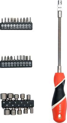 Flexible Screwdriver with Interchangeable Bits YT-25972 YATO