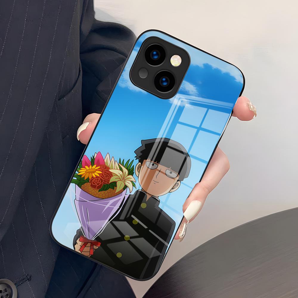 

M-Mob Psycho 100 Phone Case For IPhone 17 Pro Max 15 Pro 16 14 Plus 12 13 Mini 11 Pro Shockproof Glass Cover iPhone 17
