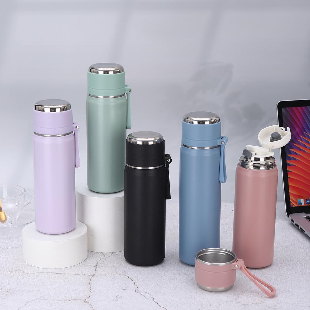 New 316 Stainless Steel Bullet Thermos Cup Double-layer Vacuum Bouncing Cup Business Gift Cup