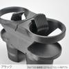 Shimashima Fab FIAT 500 Drink Late Model Front Holder, (2016-present), Double/Black, DH500LFW-BK