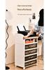 Printer Stand: Multi-Layer Floor Cabinet for Office and Home Use
