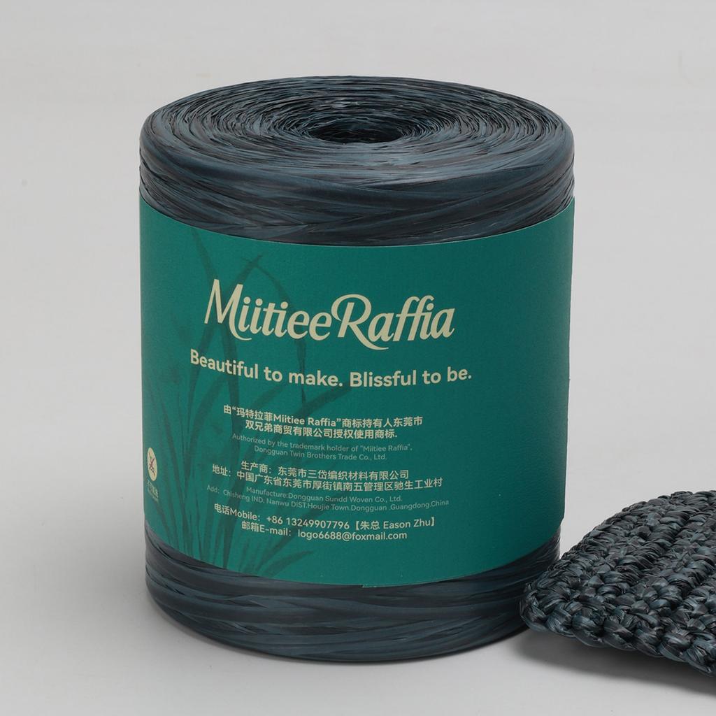 MT001-MT087 Natural Raffia Yarn For Wrapping Knit Wire Natural Color Matte Texture Raffia Paper Ribbons For Hat DIY Decoration