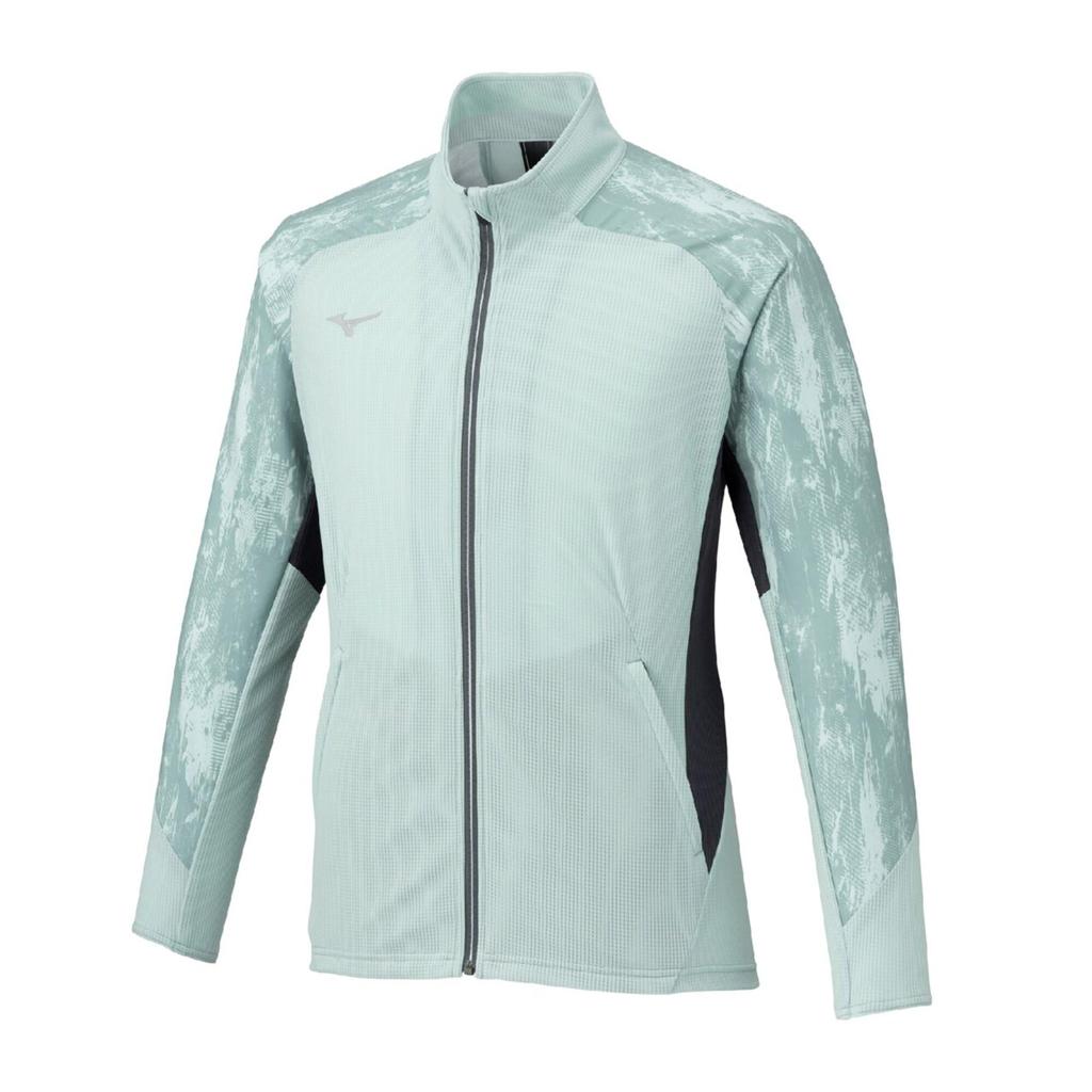 Mizuno Dry Aeroflow Hybrid Highly Breathable Training Citrus 32MCC031 Men's Jacket, Jersey, Green,
