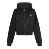 Womens/Ladies Ribbed Full Zip Hoodie