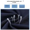 Ice silk denim skirt-pants for women, summer thin high-waisted drapey wide-leg cropped pants