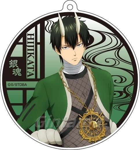 ccc Game Gintama Okita Sougo Acrylic Keychains Anime Gintoki Hijikata Takasugi Shinsuke Toshirou Figure Model Plate Cosplay Toy