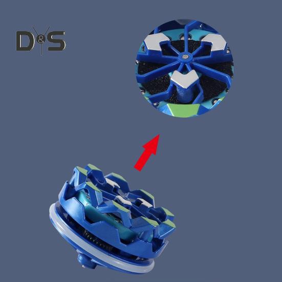 Spark Spinning Top Stress Relief Portable Luminous Gyro Collision Sparks Light-up Gyroscope Decompression Spinner Top Toy Kids Teens Adults Gift