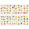 10 Sheetsset Children'S Colorful Glitter Tattoo Stickers Cartoon Animal Unicorn Butterfly Temporary Fake Tattoos Kids Gift