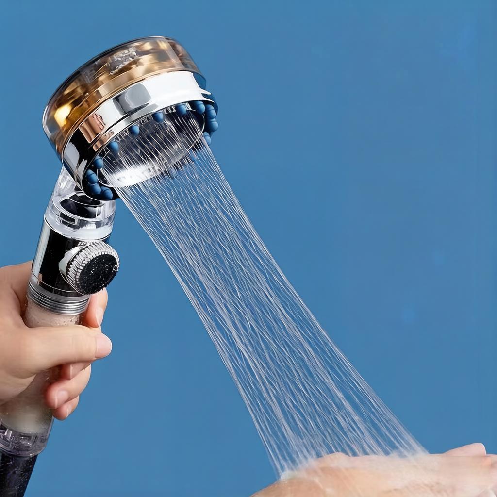Shower Head Pressurized Handheld Water-saving Filter High Pressure Rain Accessories CE SASO UPC Certified