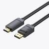 Câble DisplayPort Vers HDMI 4K - VENTION - HAGBH - 2m - Couleur Noir