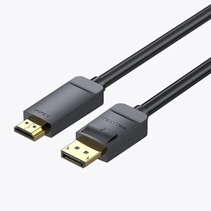 Câble DisplayPort Vers HDMI 4K - VENTION - HAGBH - 2m - Couleur Noir