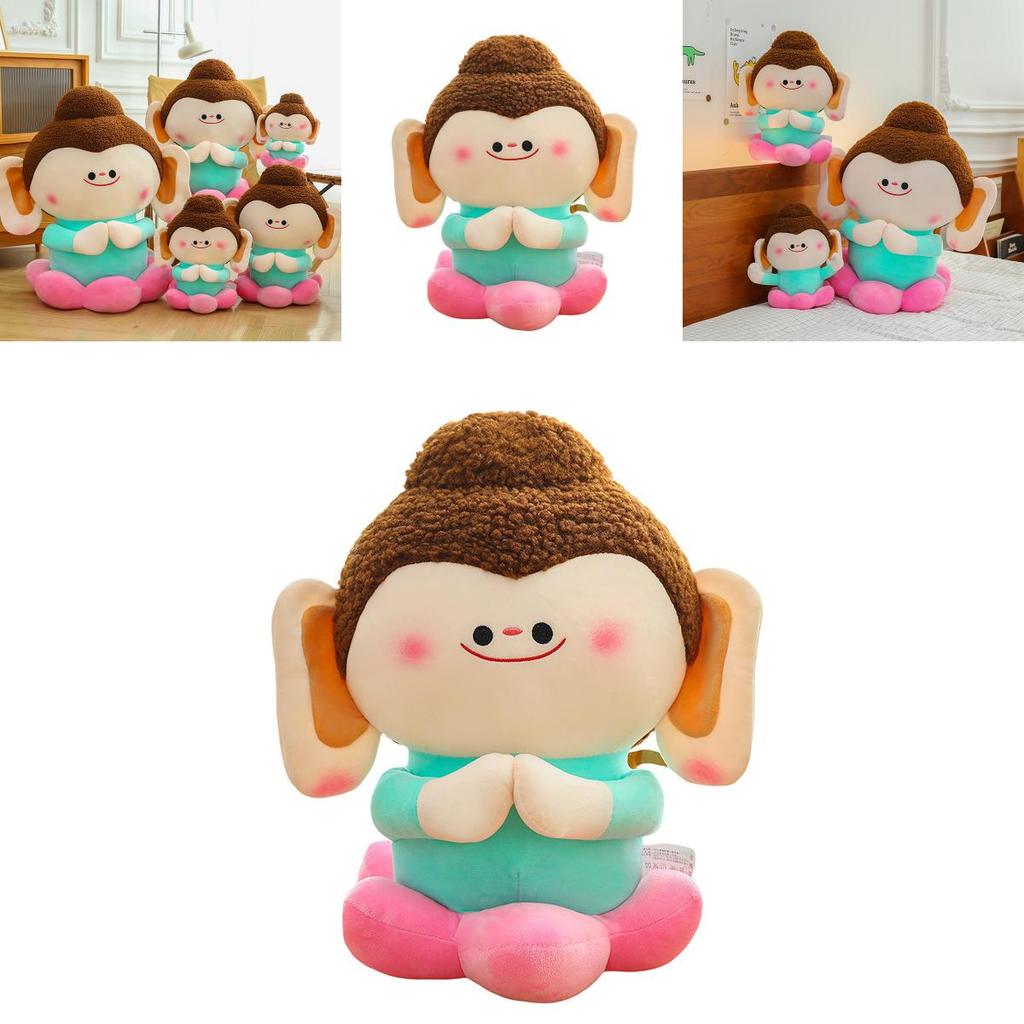 Peluche Loto Grotta Buddha Bambola Morbida Ripiena Per Bambine