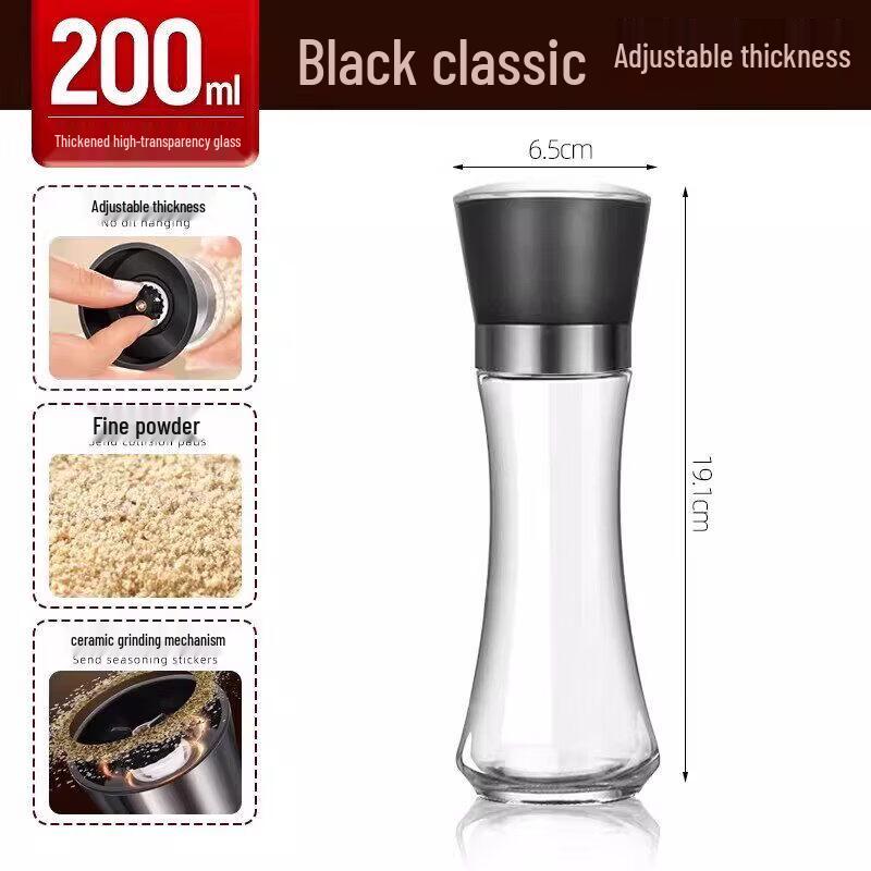 Yuluo Stainless Steel Manual Pepper Grinder
